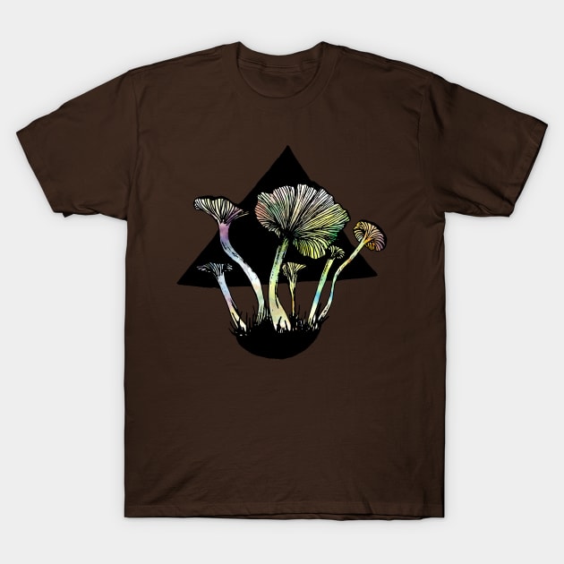 Funnel Chantarelles T-Shirt by FrejaFly